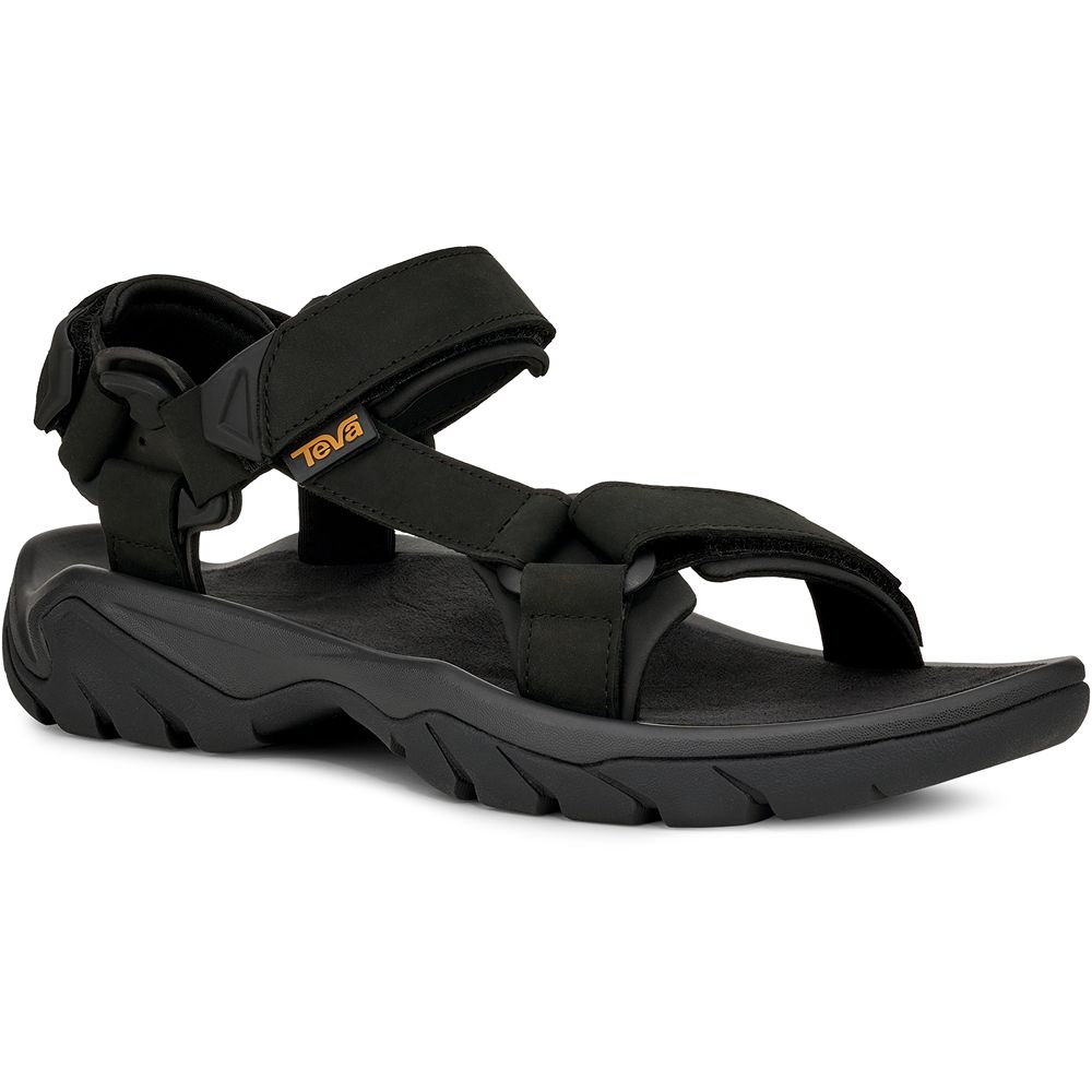 Teva Terra Fi 5 Universal Leather Black/ Phantom 1099442-BKPH sandalen online bestellen bij Kathmandu Outdoor & Travel