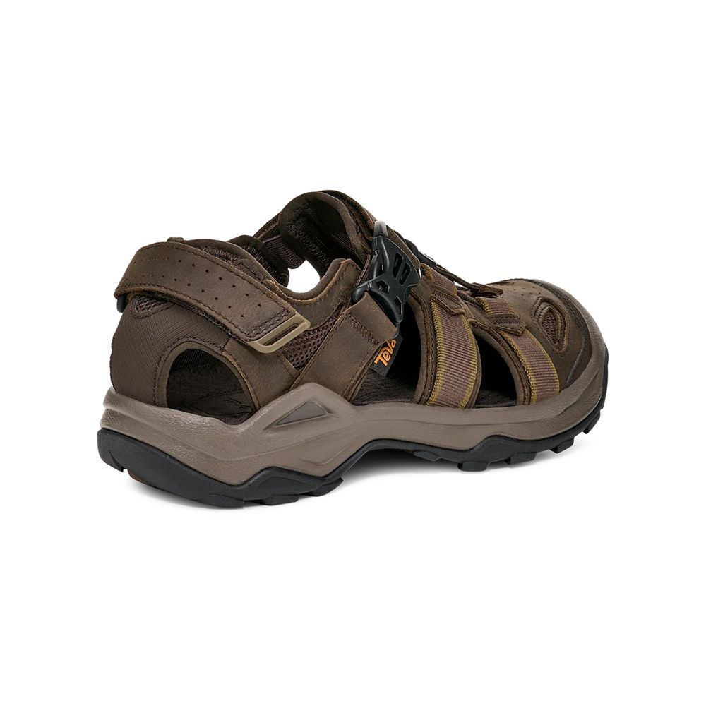 Teva Omnium 2 Leather Turkish Coffee 1019179-TKCF sandalen online bestellen bij Kathmandu Outdoor & Travel