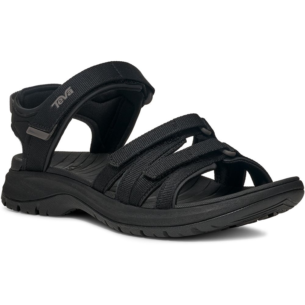 Teva Tirra Sport Women's Black/ Black 1173720-BCBK sandalen online bestellen bij Kathmandu Outdoor & Travel
