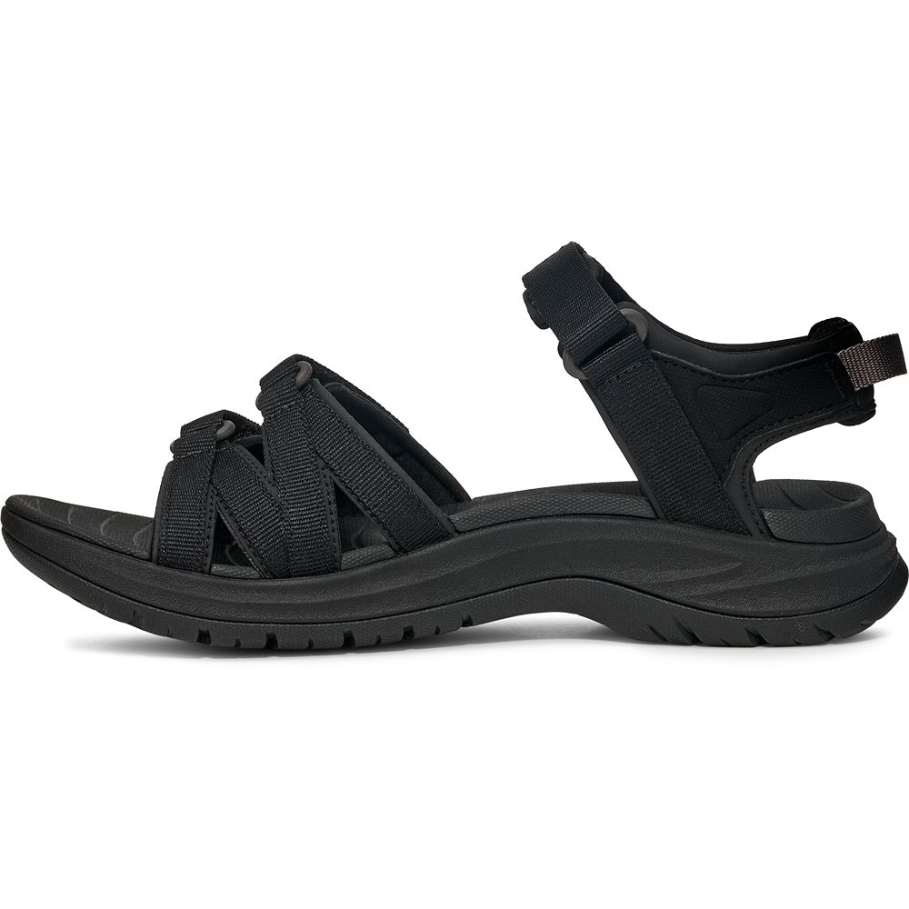 Teva Tirra Sport Women's Black/ Black 1173720-BCBK sandalen online bestellen bij Kathmandu Outdoor & Travel