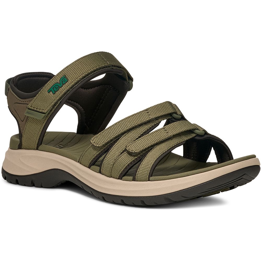 Teva Tirra Sport Women's Burnt Olive 1173720-BTOL sandalen online bestellen bij Kathmandu Outdoor & Travel