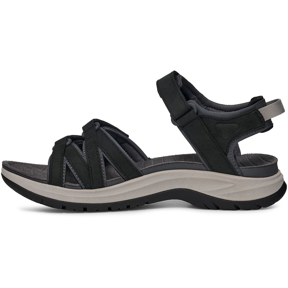 Teva Teva Tirra Sport Leather Women's 1177511-BLK sandalen Teva Tirra Sport Leather Women's Black 1177511-BLK sandalen online bestellen bij Kathmandu Outdoor & Travel