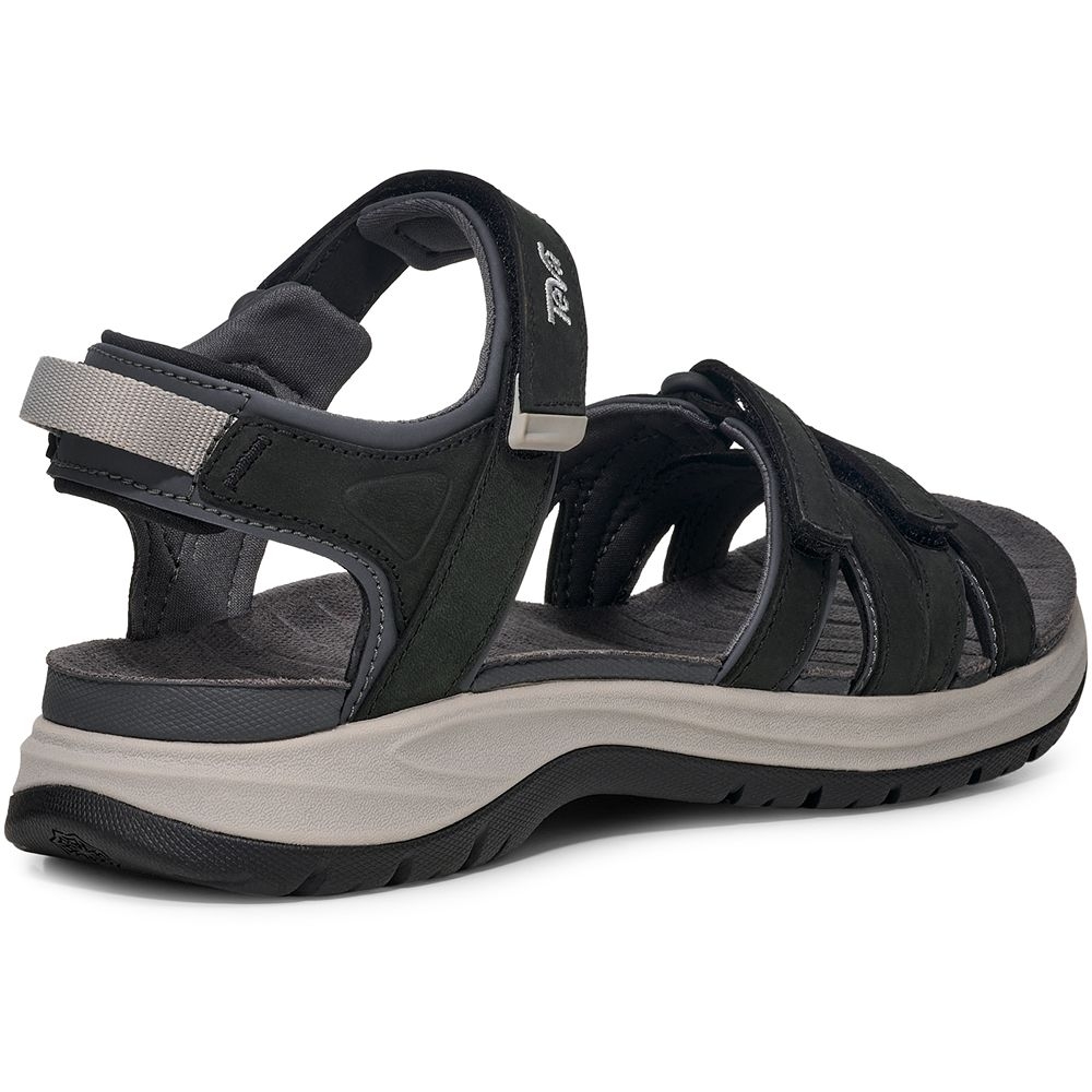 Teva Teva Tirra Sport Leather Women's 1177511-BLK sandalen Teva Tirra Sport Leather Women's Black 1177511-BLK sandalen online bestellen bij Kathmandu Outdoor & Travel