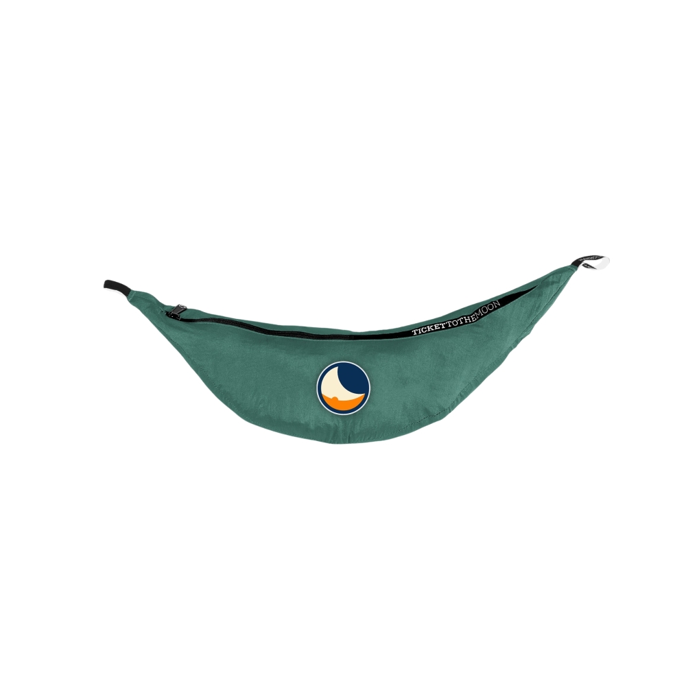 Ticket to the Moon Ticket to the Moon Compact hammock TMC89 hangmatten Ticket to the Moon Compact hammock Petrol Green TMC89 hangmatten online bestellen bij Kathmandu Outdoor & Travel