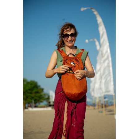 Ticket to the Moon  Mini Backpack  Copper / Copper