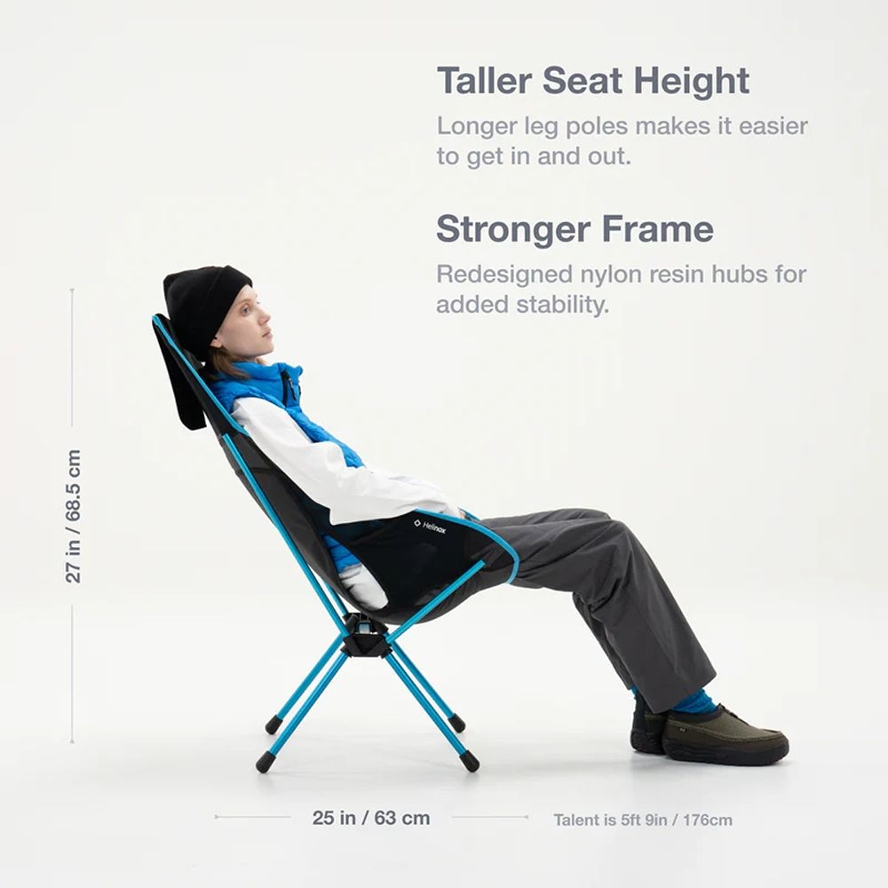 Helinox Sunset Chair (re) Forest Green 10003702-Forest Gree kampeermeubels online bestellen bij Kathmandu Outdoor & Travel