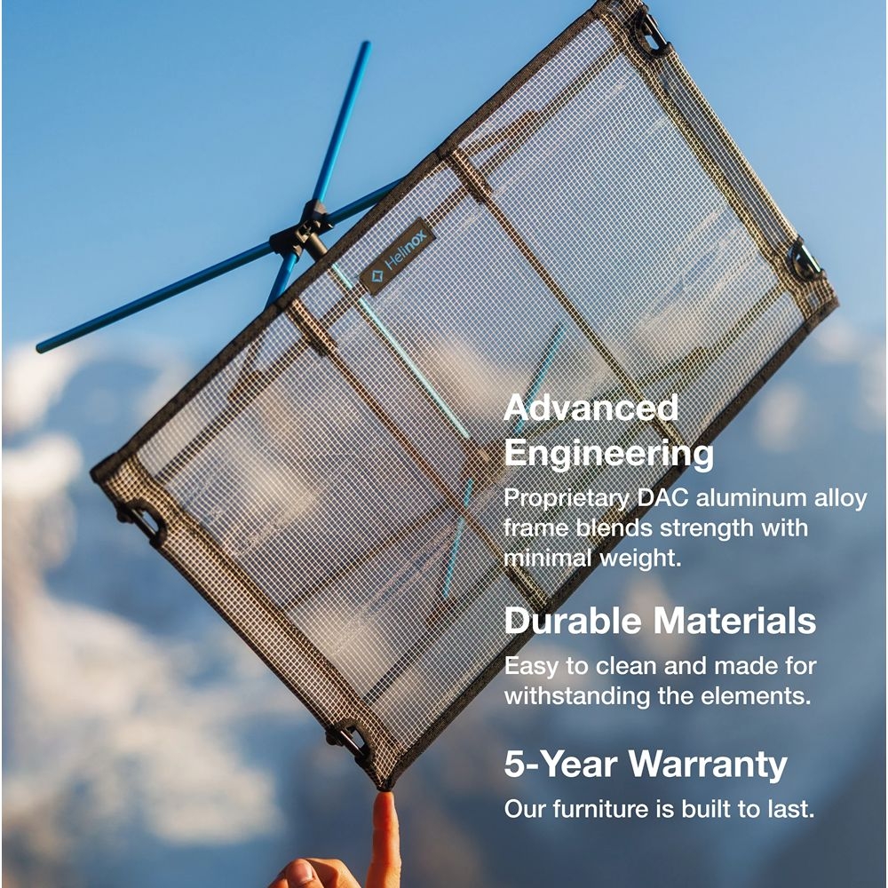 Helinox Table Zero LT Black 10003730-Black kampeermeubels online bestellen bij Kathmandu Outdoor & Travel