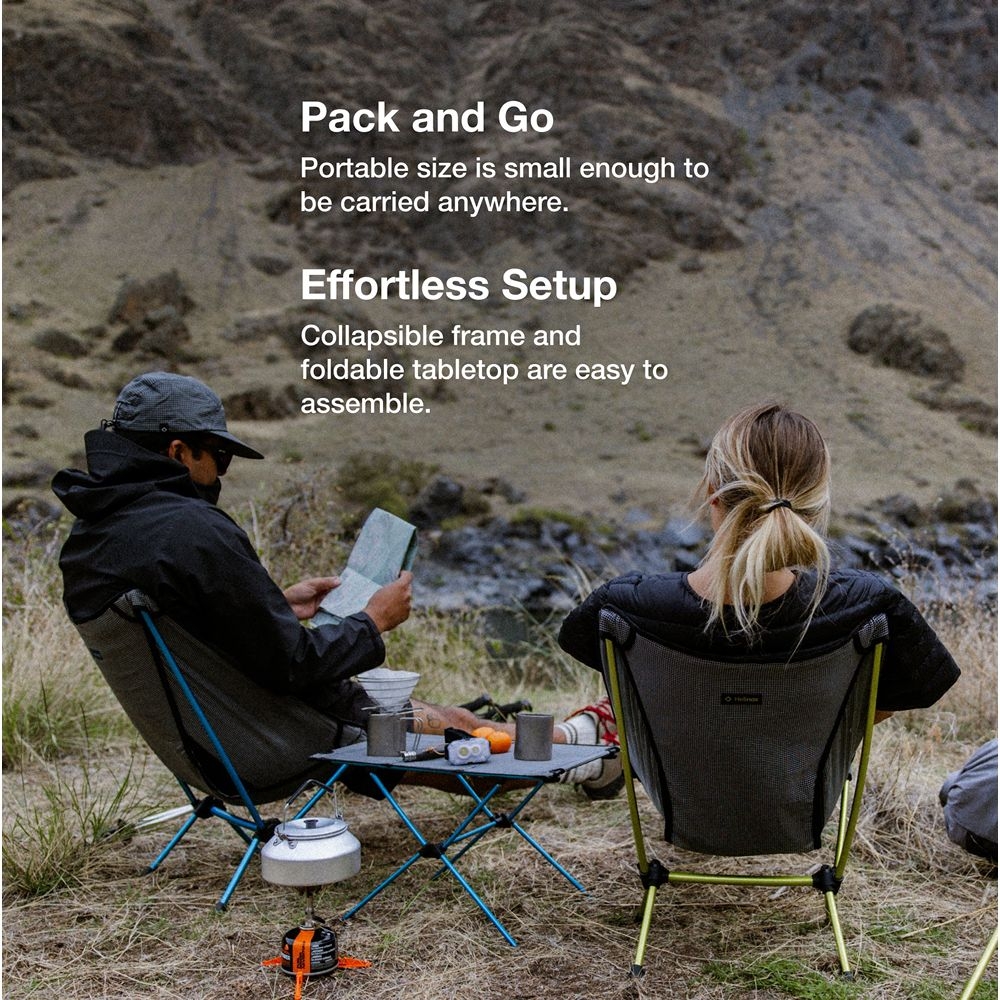 Helinox Table Zero LT Black 10003730-Black kampeermeubels online bestellen bij Kathmandu Outdoor & Travel