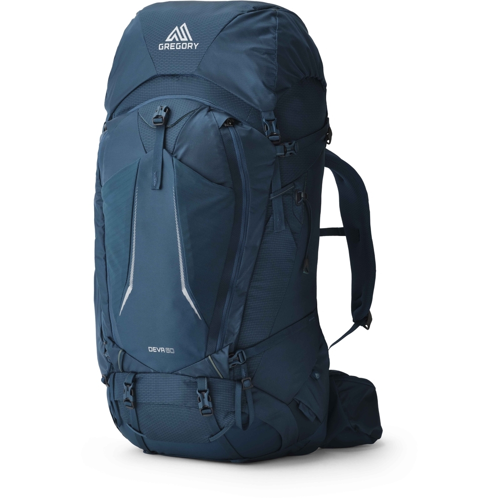 Gregory Deva 60  Mountain Teal 1579xx-A796 trekkingrugzakken online bestellen bij Kathmandu Outdoor & Travel