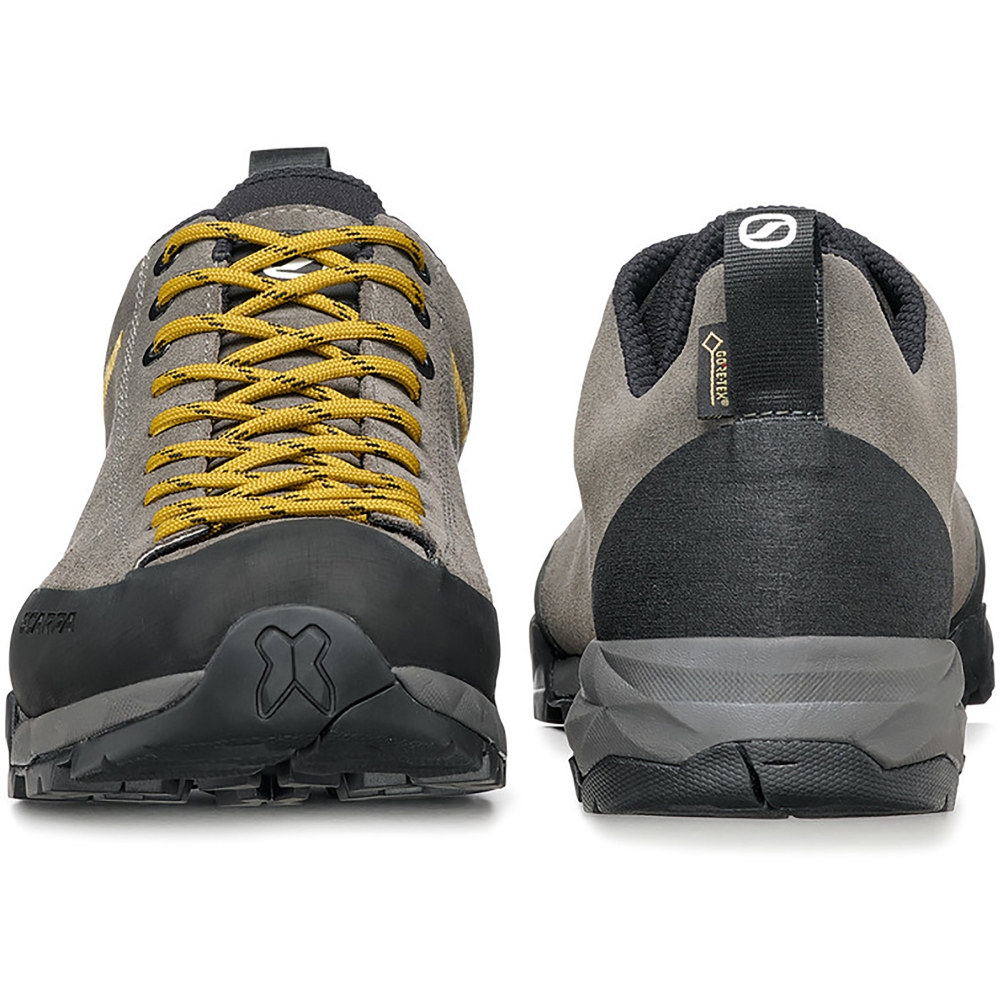Scarpa Mojito Trail GTX Titanium/Mustard 63322G-M-567 wandelschoenen heren online bestellen bij Kathmandu Outdoor & Travel