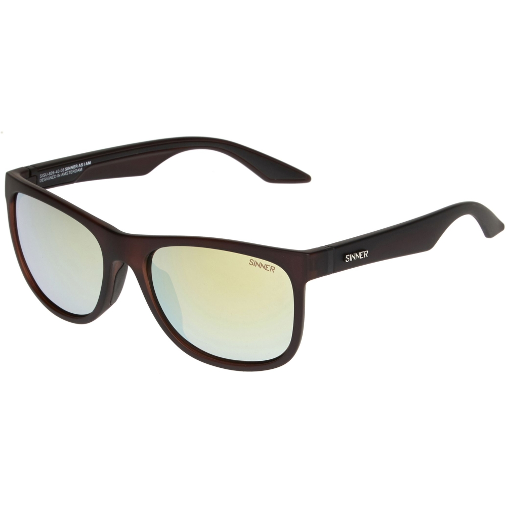 Sinner Sinner Rockford SISU-831-40-08 zonnebrillen Sinner Rockford Matte Brown SISU-831-40-08 zonnebrillen online bestellen bij Kathmandu Outdoor & Travel