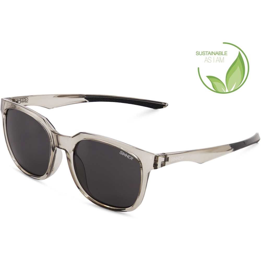 Sinner Bauhi Cry Grey-Matte Black SISU-921-20-10 zonnebrillen online bestellen bij Kathmandu Outdoor & Travel