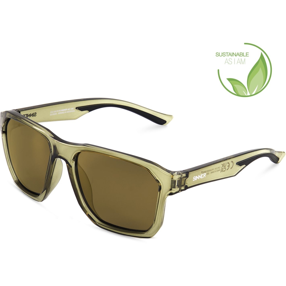 Sinner Cupu Cry Olive-Matte Black SISU-919-75-P09 zonnebrillen online bestellen bij Kathmandu Outdoor & Travel