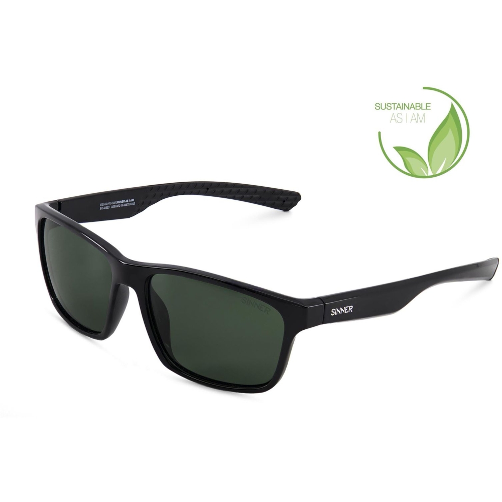 Sinner Breni Shiny Black-Matte Black SISU-934-10-P28 zonnebrillen online bestellen bij Kathmandu Outdoor & Travel