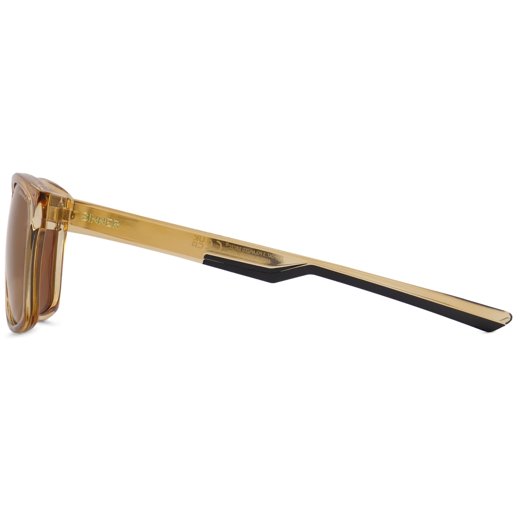 Sinner Zuni Cry Light Brown-Matte Black SISU-938-41-P30 zonnebrillen online bestellen bij Kathmandu Outdoor & Travel
