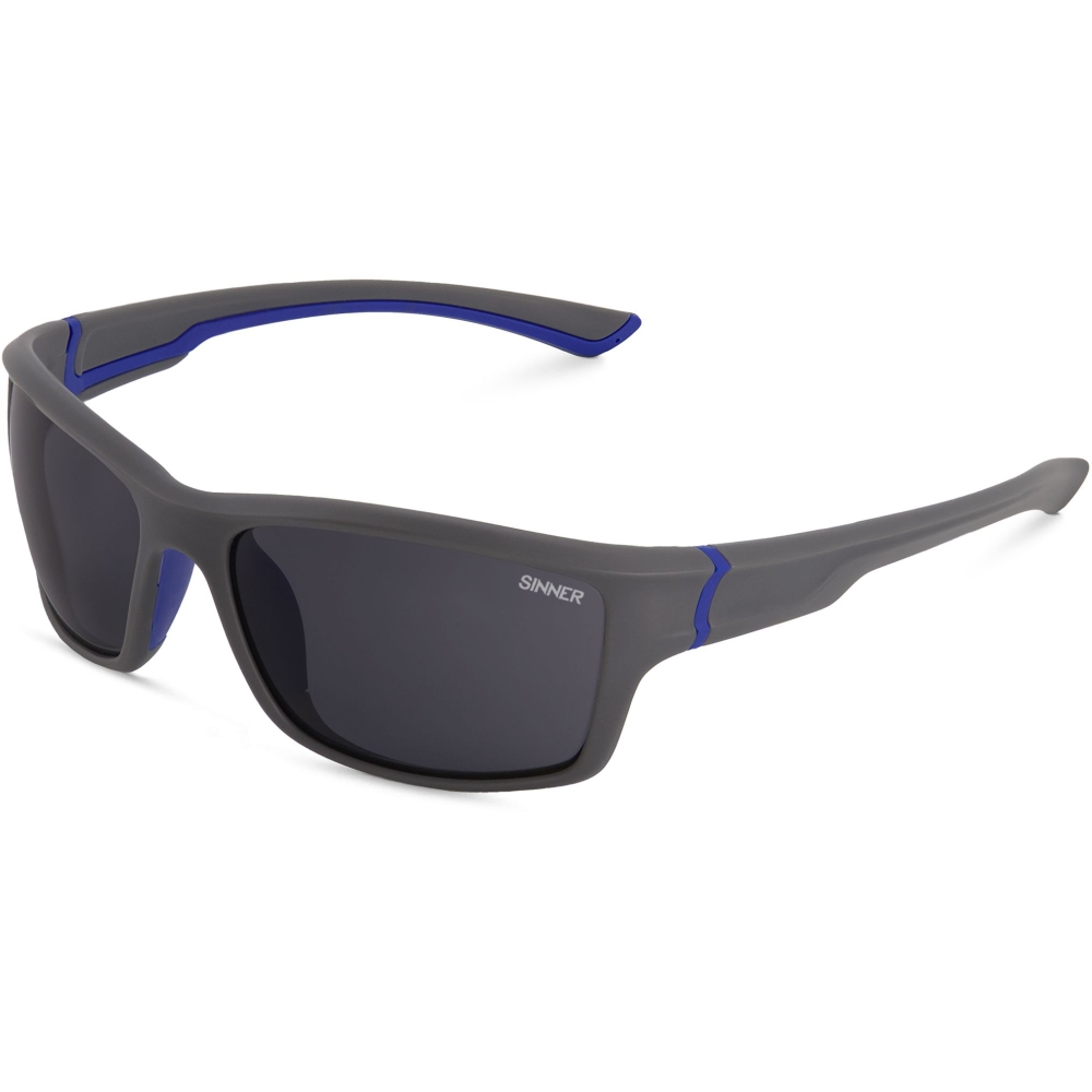 Sinner Cayo Matte Grey/Blue SISU-685-20-10 zonnebrillen online bestellen bij Kathmandu Outdoor & Travel