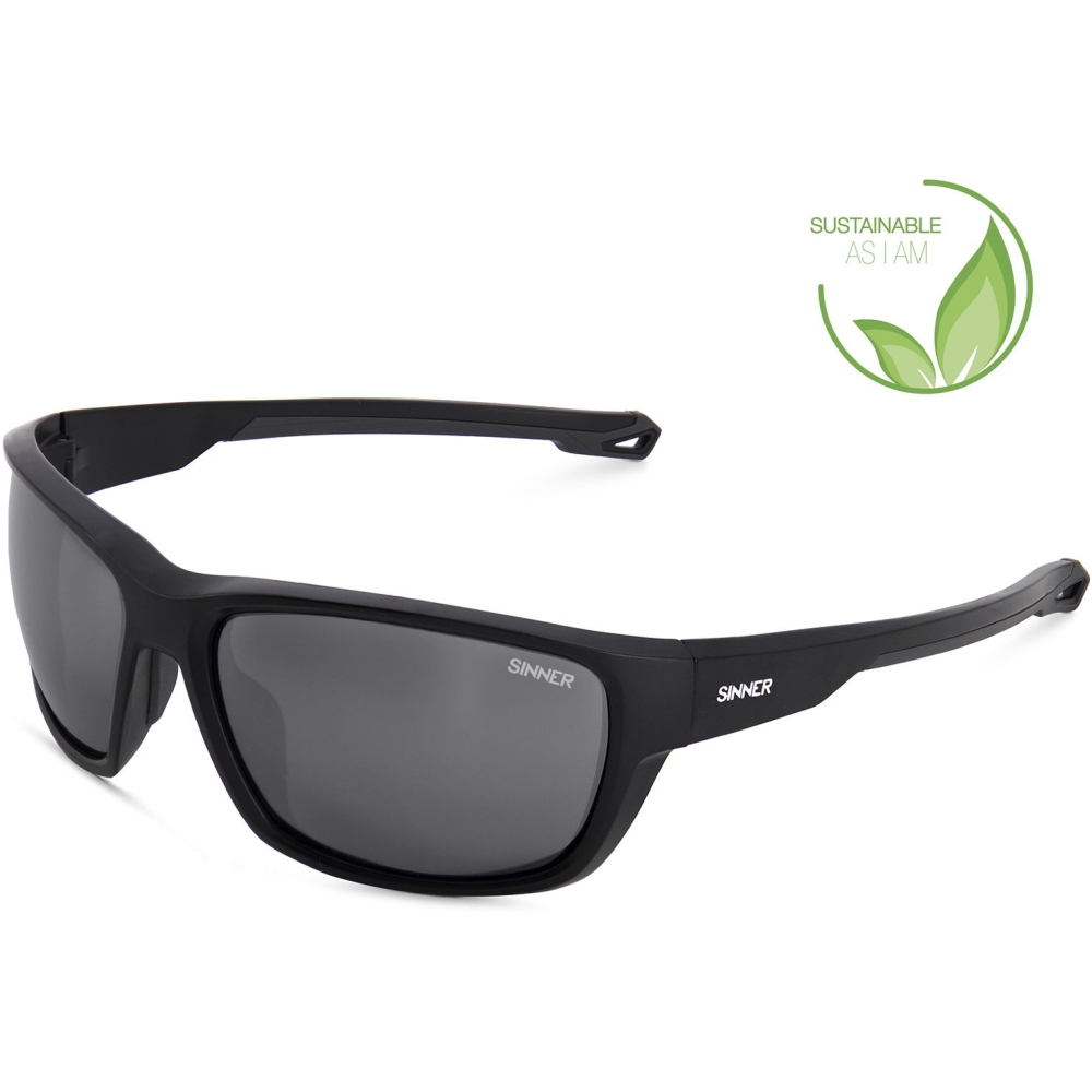 Sinner Sinner Nirapi SISU-931-10-P10 zonnebrillen Sinner Nirapi Matte Black SISU-931-10-P10 zonnebrillen online bestellen bij Kathmandu Outdoor & Travel