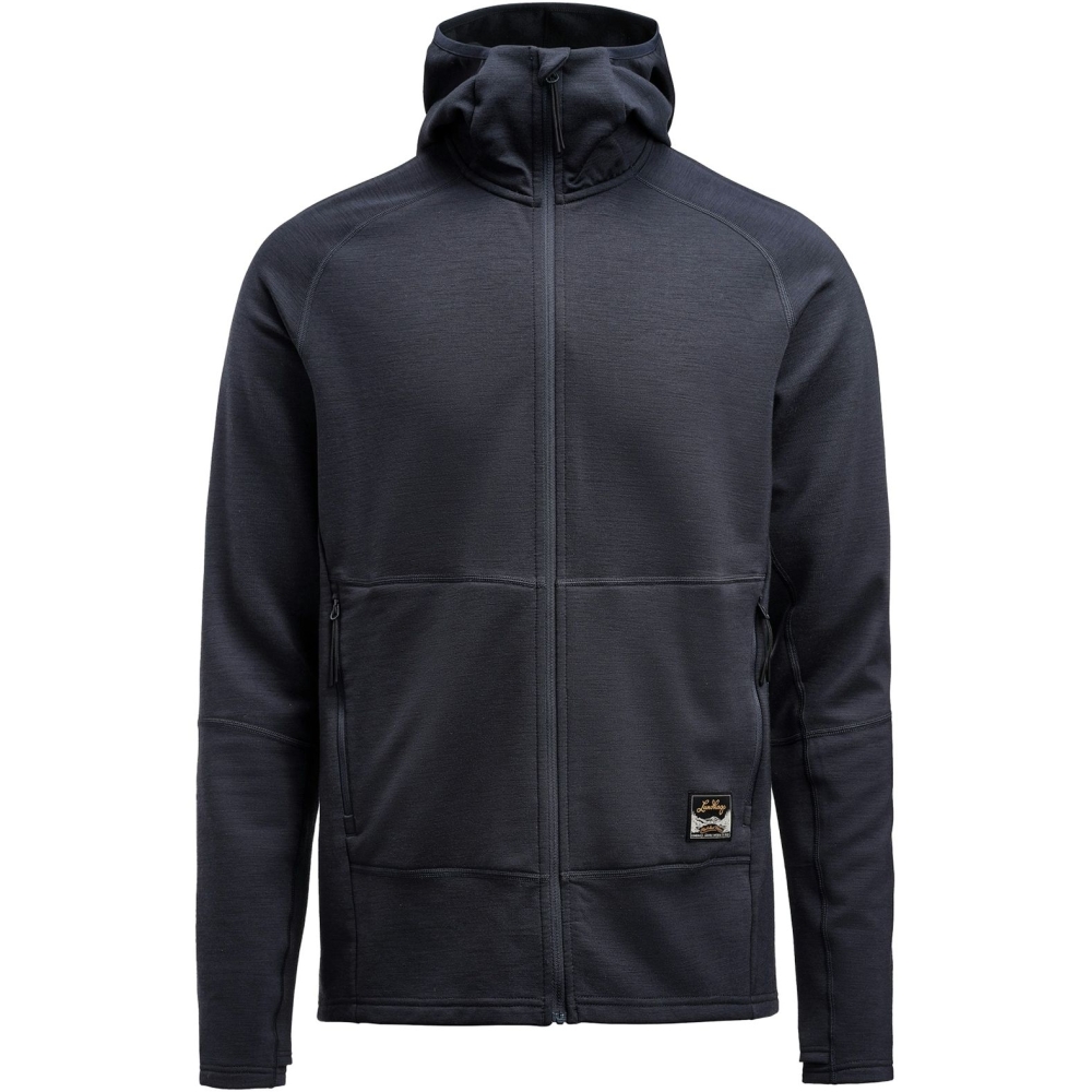 Lundhags Tived Merino Hoodie Deep blue 46017-24-75350 fleeces en truien online bestellen bij Kathmandu Outdoor & Travel
