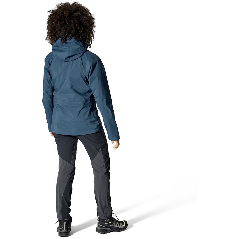 Rab Kangri Jacket Women's Tempest Blue QWI-49-TMB jassen online bestellen bij Kathmandu Outdoor & Travel