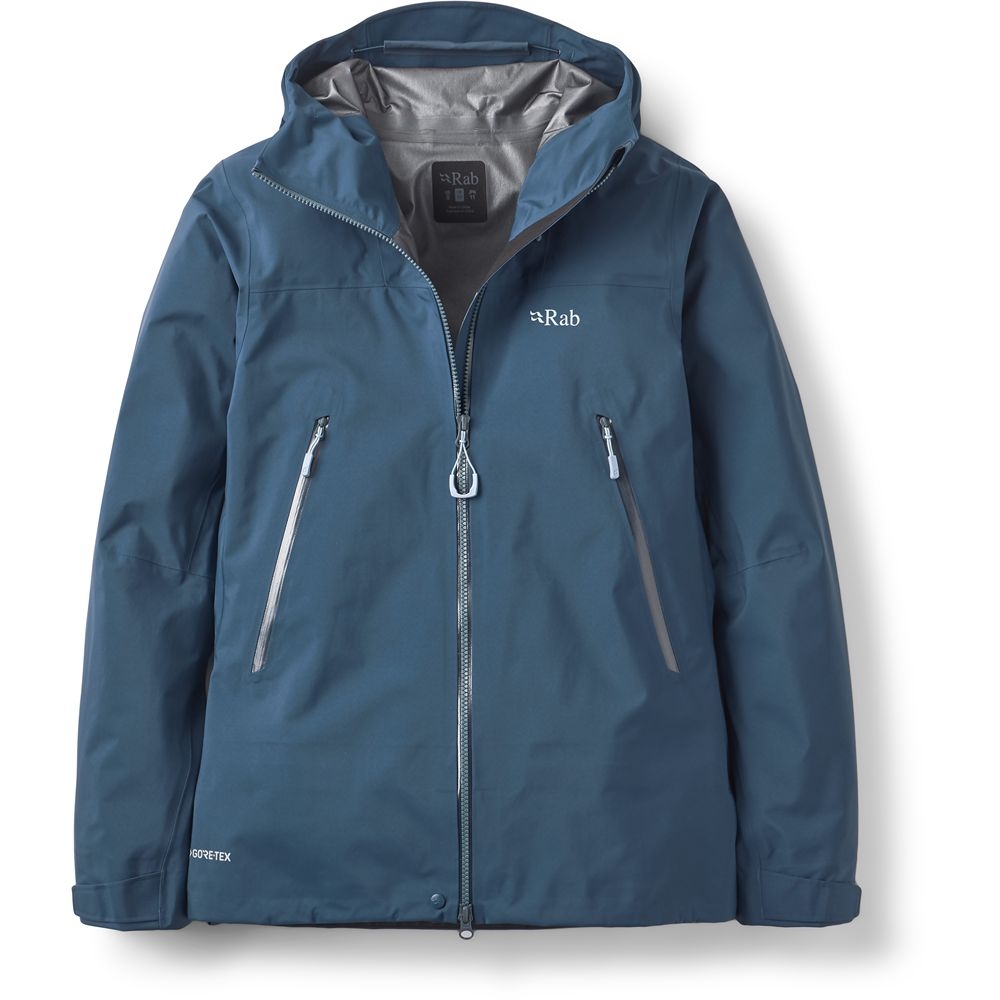 Rab Kangri Jacket Women's Tempest Blue QWI-49-TMB jassen online bestellen bij Kathmandu Outdoor & Travel