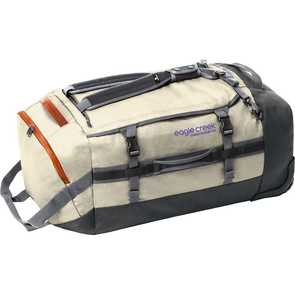 Eagle Creek Cargo Hauler Wheeled Duffel 110L Silver / Rising Sun EC020304505 rolkoffers online bestellen bij Kathmandu Outdoor & Travel