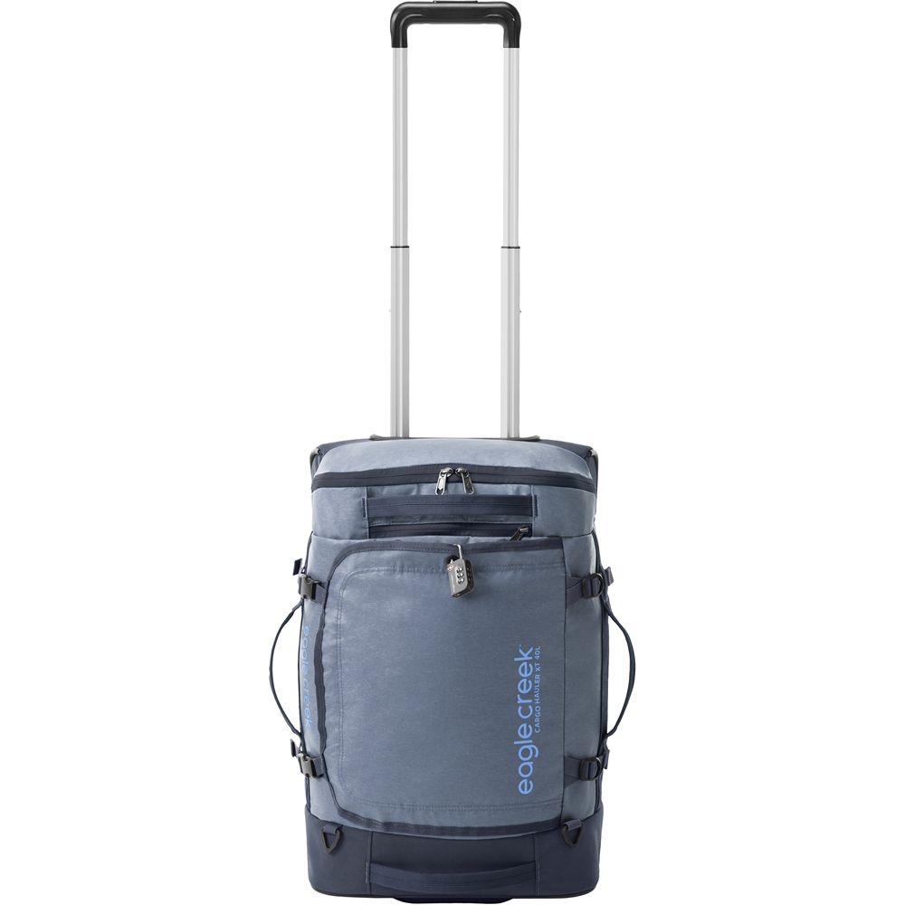 Eagle Creek Cargo Hauler XT Wheeled Duffel Intl. Carry-on Glacier Blue EC030301450 rolkoffers online bestellen bij Kathmandu Outdoor & Travel