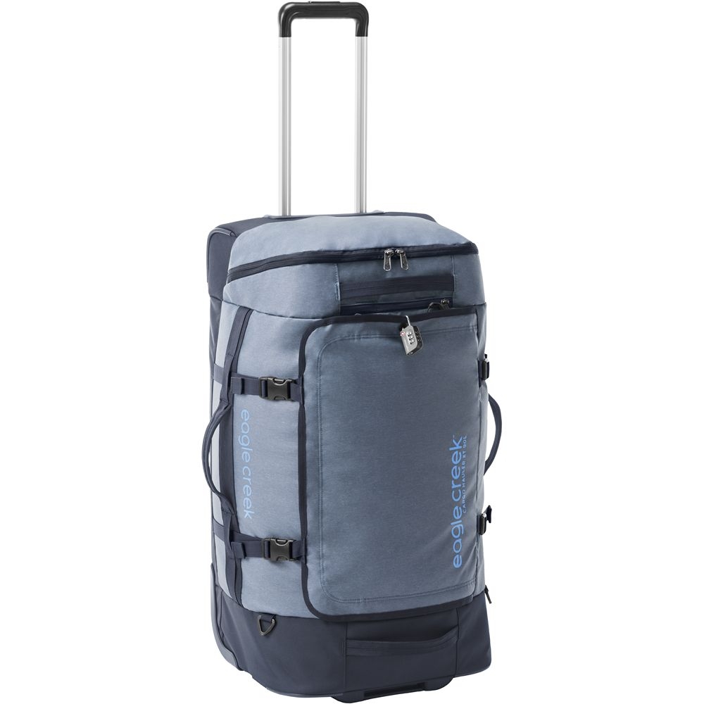 Eagle Creek Cargo Hauler XT Wheeled Duffel 90L Glacier Blue EC030302450 rolkoffers online bestellen bij Kathmandu Outdoor & Travel