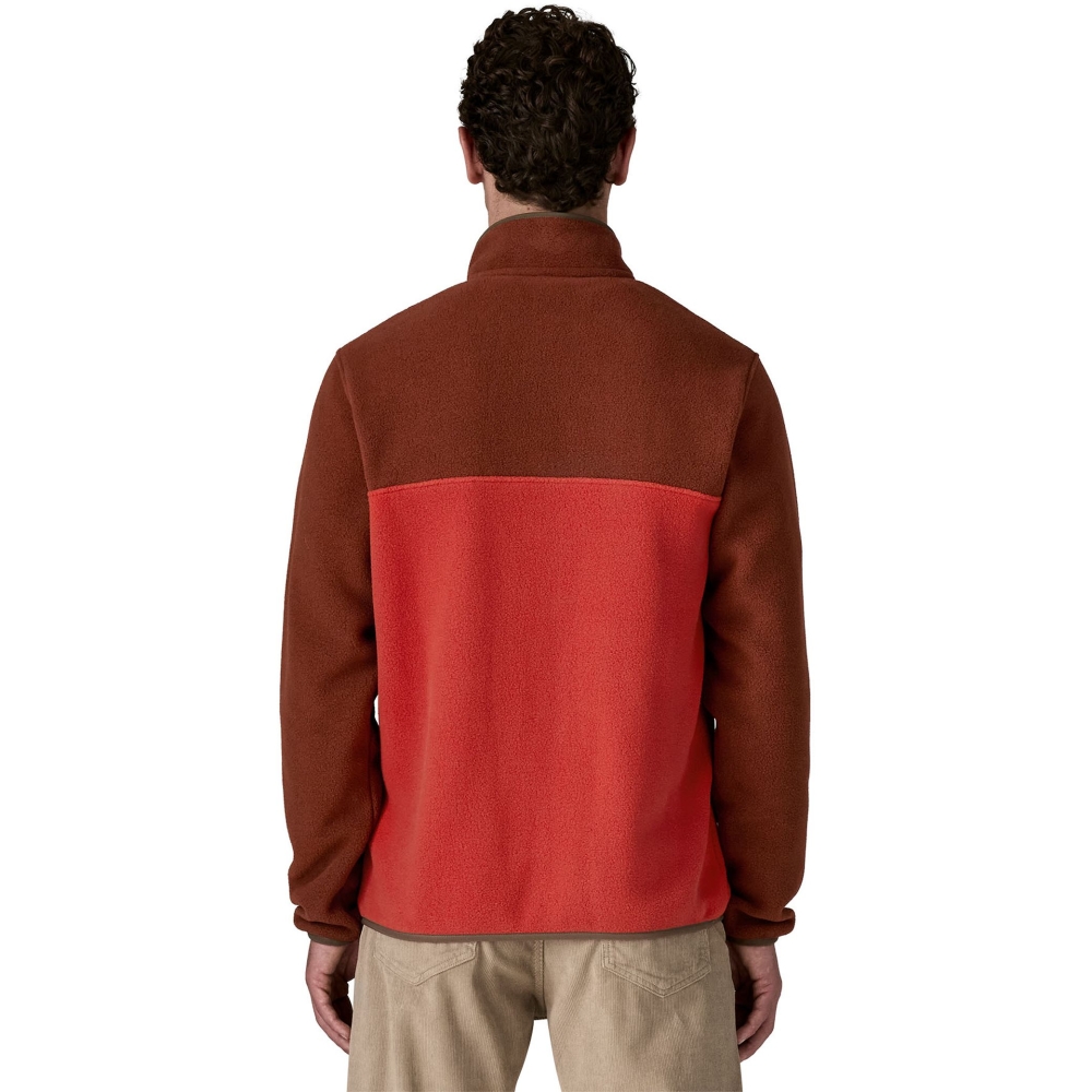 Patagonia LW Synch Snap-T P/O Amanita Red 25551-AMRE fleeces en truien online bestellen bij Kathmandu Outdoor & Travel
