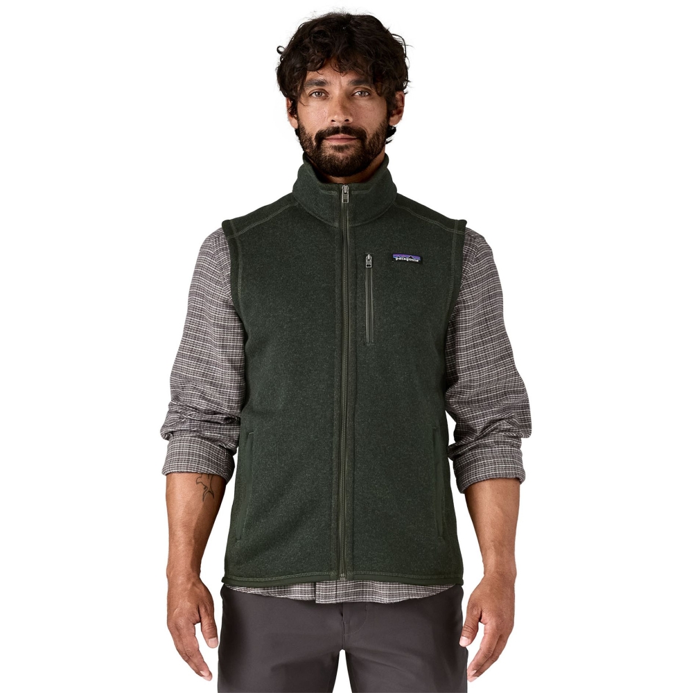 Patagonia Better Sweater Vest Old Growth Green 25882-OLGG fleeces en truien online bestellen bij Kathmandu Outdoor & Travel