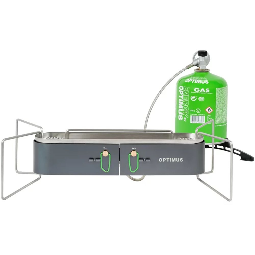 Optimus Gemini II Grijs OPT8021584 branders online bestellen bij Kathmandu Outdoor & Travel