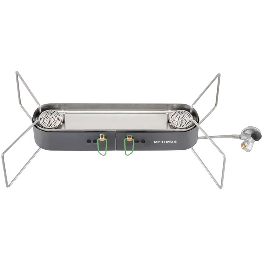 Optimus Gemini II Grijs OPT8021584 branders online bestellen bij Kathmandu Outdoor & Travel