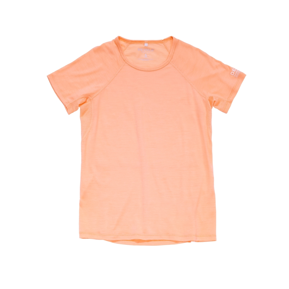 Devold Endurance Merino 130 Tee Women's Sunrise PDGO 293 219 E-102A shirts en tops online bestellen bij Kathmandu Outdoor & Travel