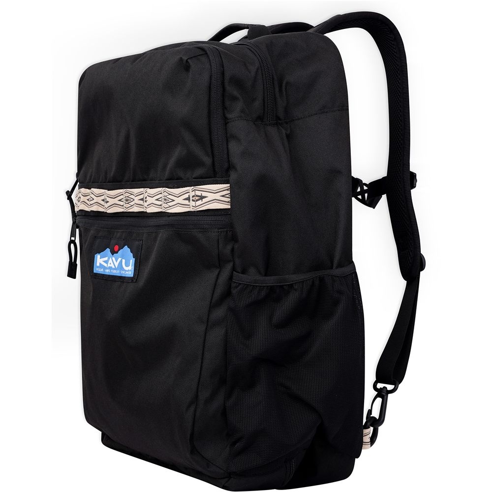 Kavu Kavu Hauler Hills 9493-2010 dagrugzakken Kavu Hauler Hills Raven 9493-2010 dagrugzakken online bestellen bij Kathmandu Outdoor & Travel