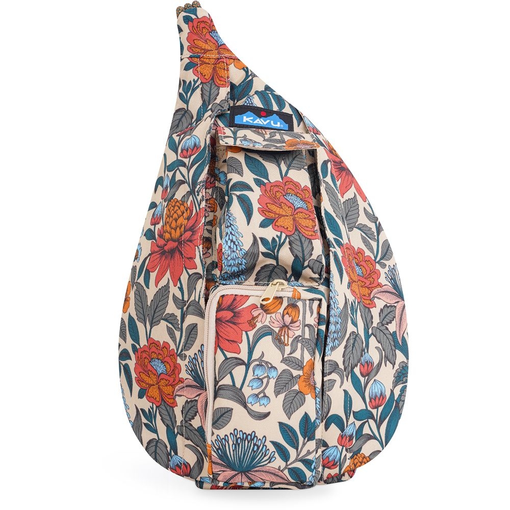 Kavu Mini Rope Sling Flower Fields 9191-2849 tassen online bestellen bij Kathmandu Outdoor & Travel