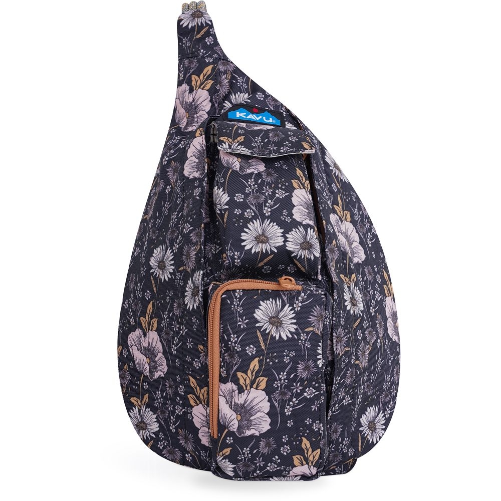 Kavu Mini Rope Sling Quiet Wildflowers 9191-2522 tassen online bestellen bij Kathmandu Outdoor & Travel