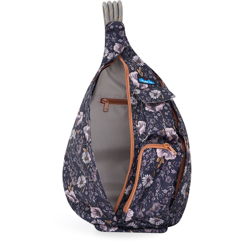 Kavu Rope Sling Quiet Wildflowers 944-2522 tassen online bestellen bij Kathmandu Outdoor & Travel