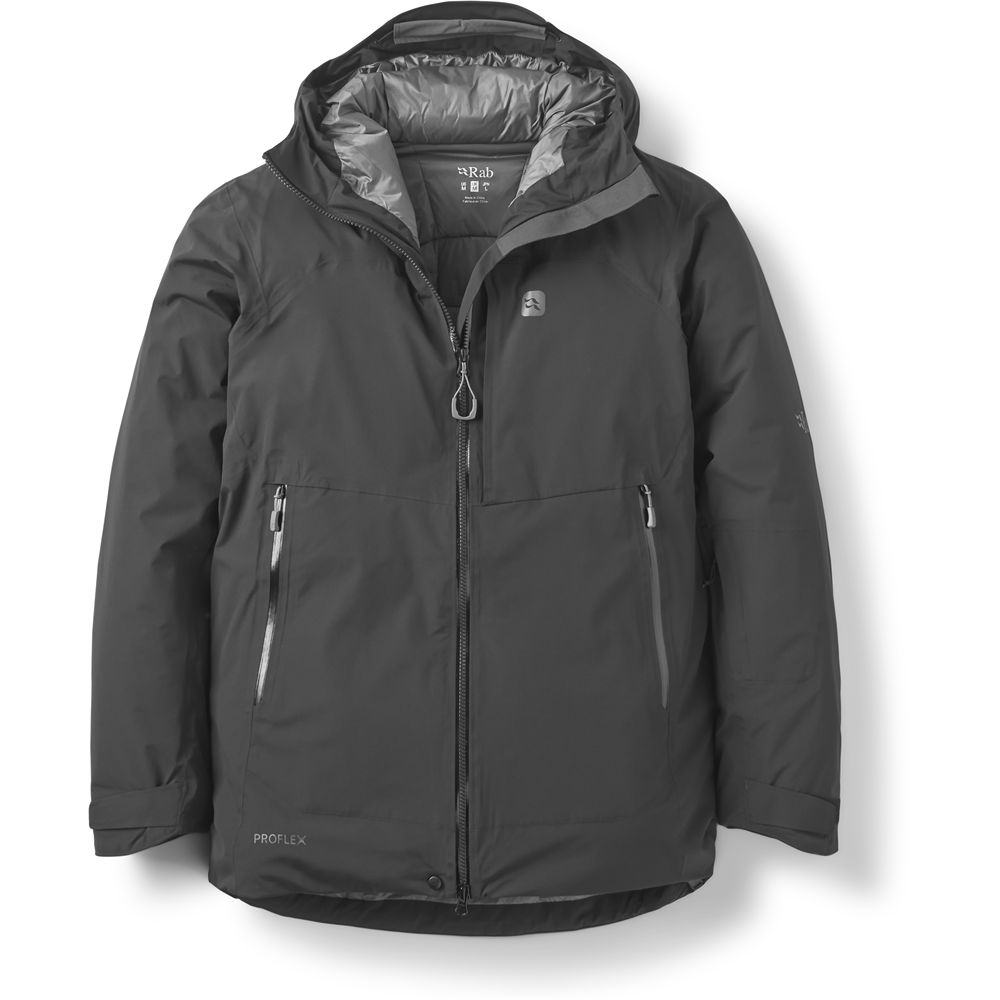 Rab Khroma Diffract Jacket Black QIP-37-BLK jassen online bestellen bij Kathmandu Outdoor & Travel