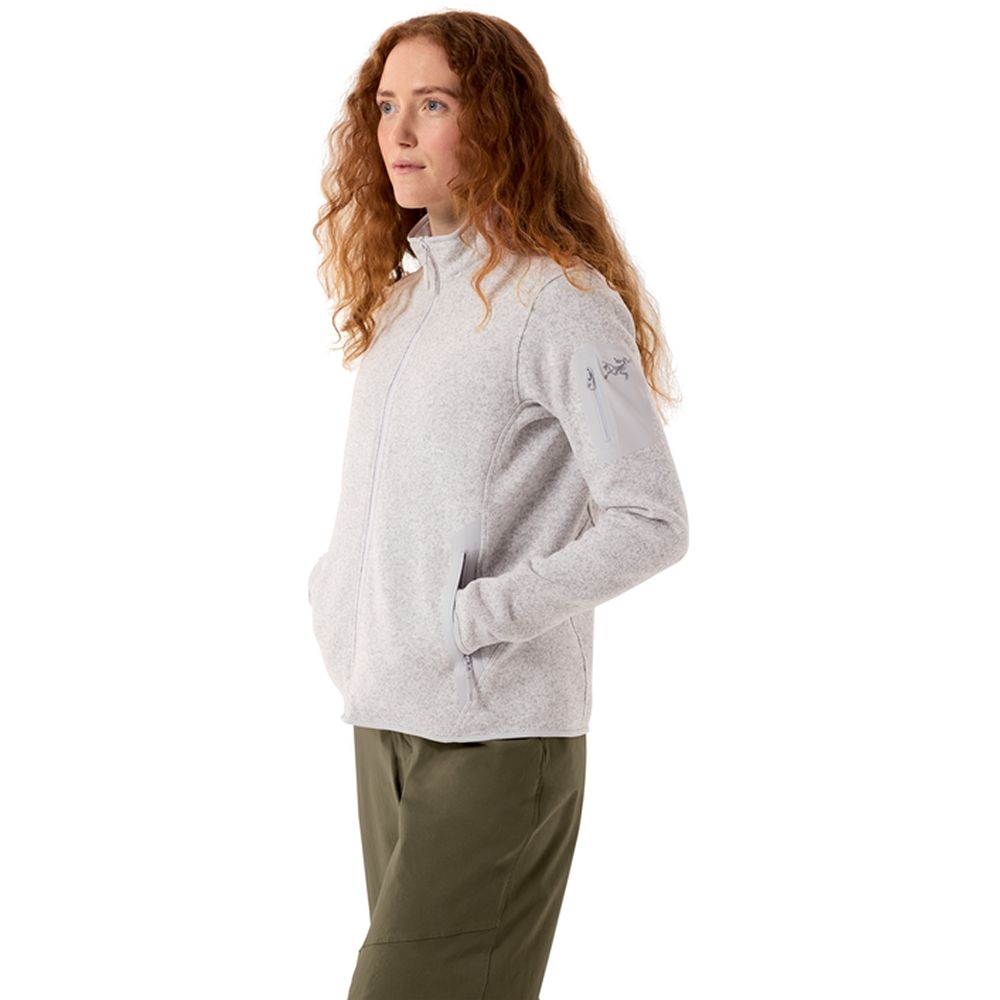 Arc'teryx Arc'teryx Covert Cardigan Women's 10559-018818 fleeces en truien Arc'teryx Covert Cardigan Women's Atmos Heather 10559-018818 fleeces en truien online bestellen bij Kathmandu Outdoor & Travel