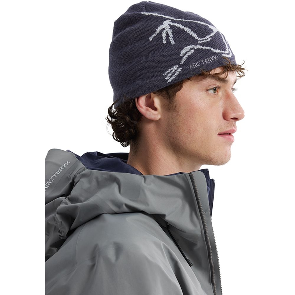 Arc'teryx Bird Head Toque Blk Sapphire / Alpine 6756-022902 kleding accessoires online bestellen bij Kathmandu Outdoor & Travel