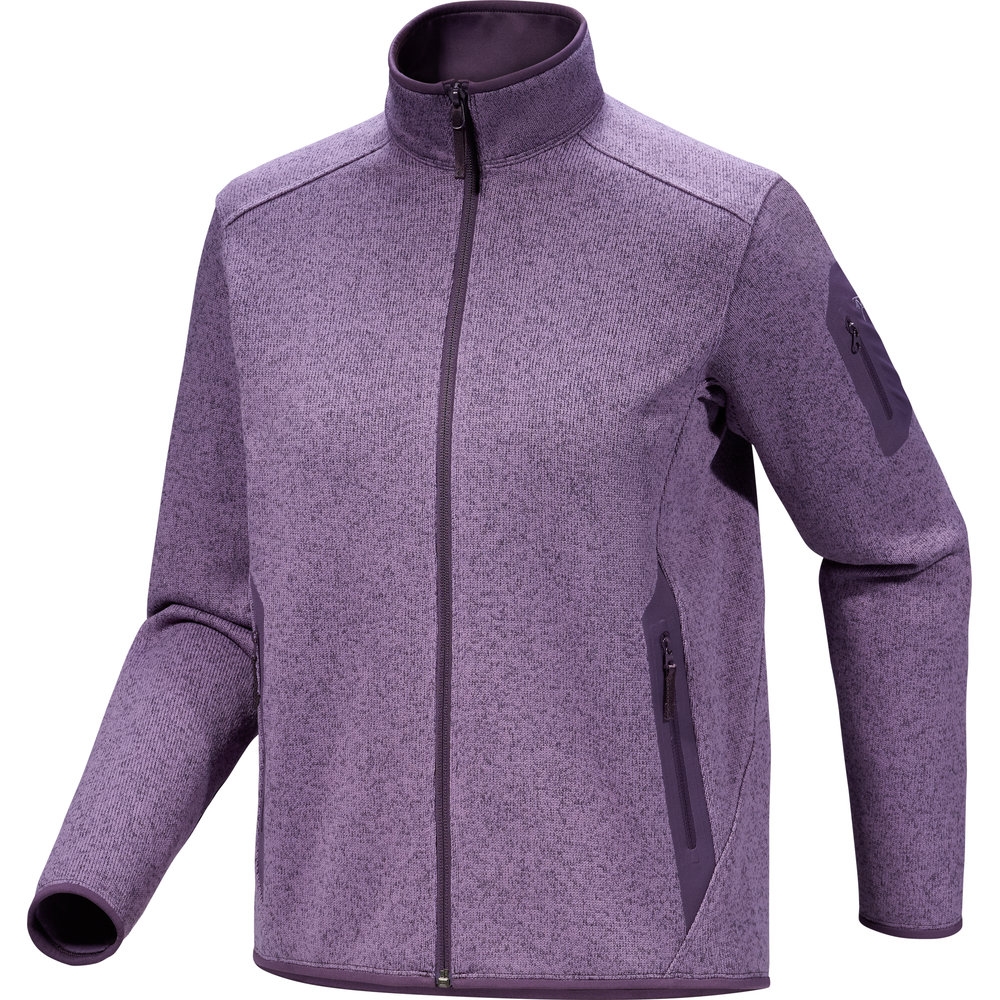 Arc'teryx Covert Cardigan Women's Moondrop Heather 10559-022841 fleeces en truien online bestellen bij Kathmandu Outdoor & Travel