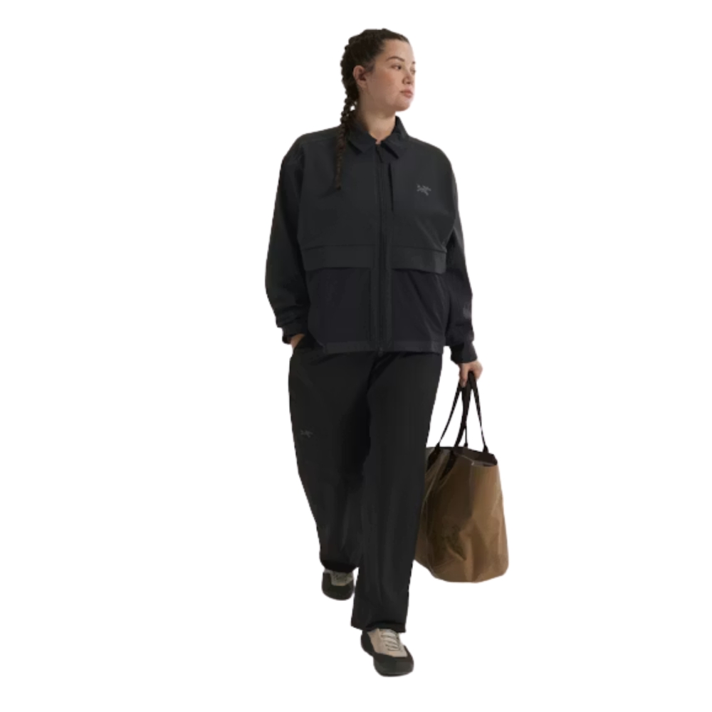Arc'teryx Sonii Utility Jacket Women's Black 10265-002291 jassen online bestellen bij Kathmandu Outdoor & Travel