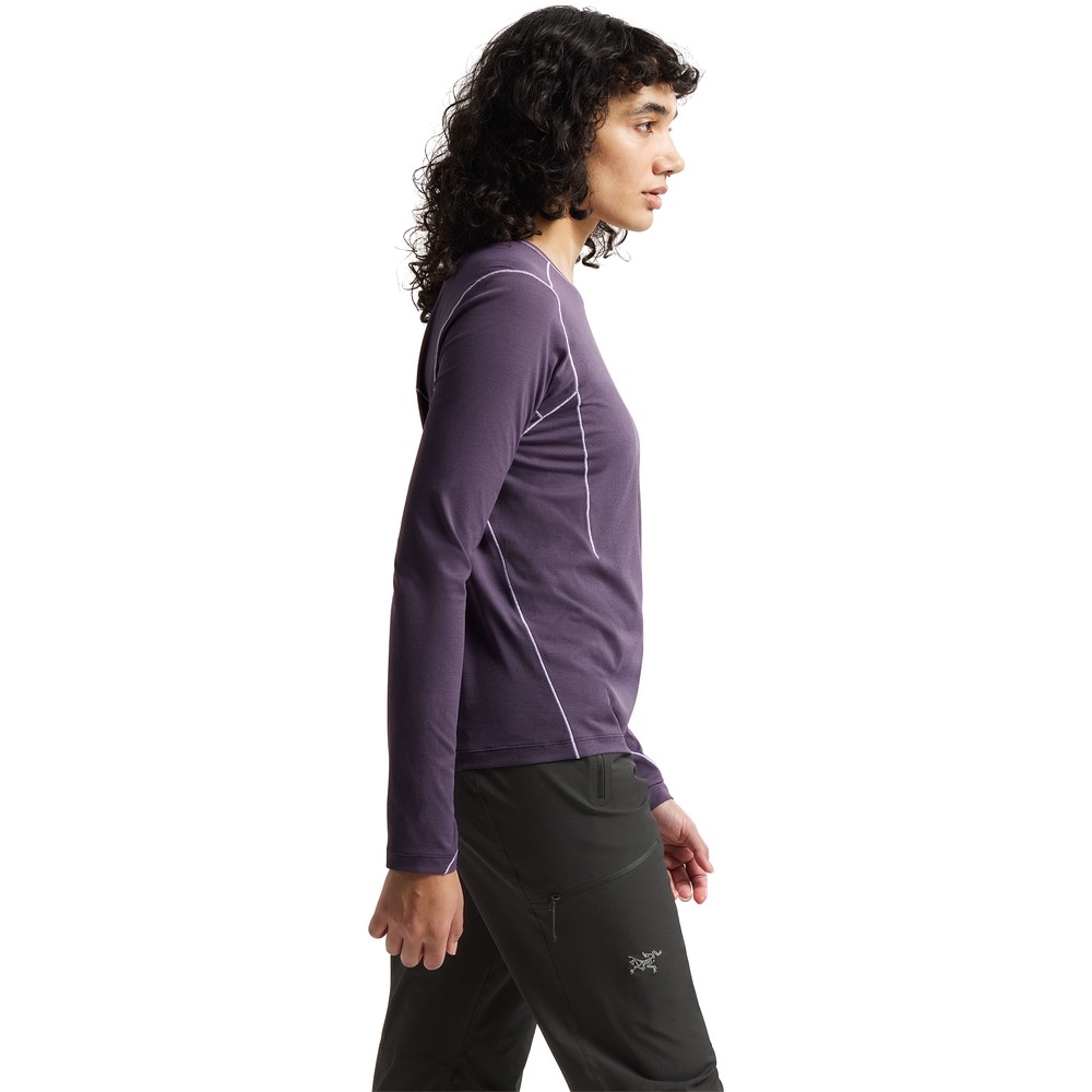 Arc'teryx Sunna Crew LS Women's Moondrop 10245-022619 shirts en tops online bestellen bij Kathmandu Outdoor & Travel