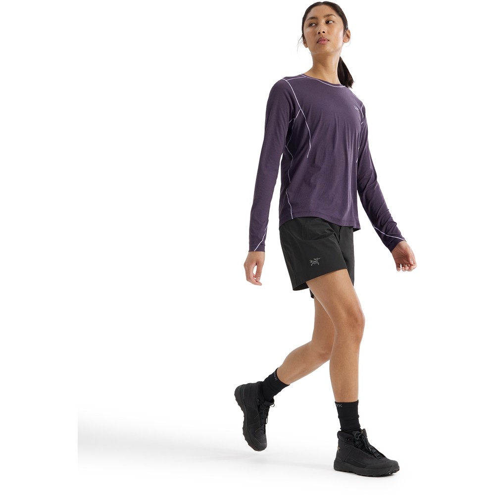 Arc'teryx Sunna Crew LS Women's Moondrop 10245-022619 shirts en tops online bestellen bij Kathmandu Outdoor & Travel