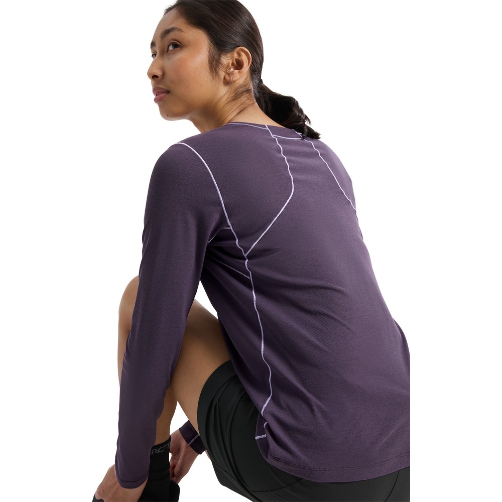 Arc'teryx Sunna Crew LS Women's Moondrop 10245-022619 shirts en tops online bestellen bij Kathmandu Outdoor & Travel