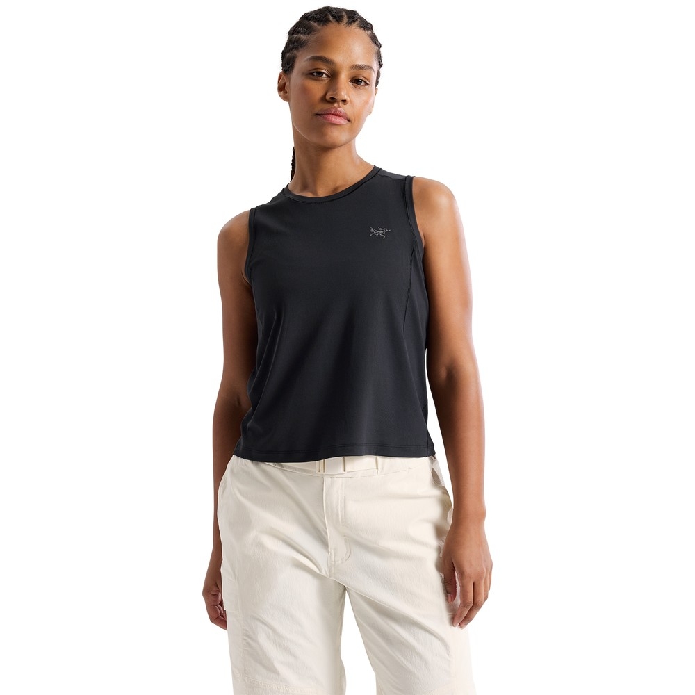 Arc'teryx Sunna Tank Women's Black 10252-002291 shirts en tops online bestellen bij Kathmandu Outdoor & Travel