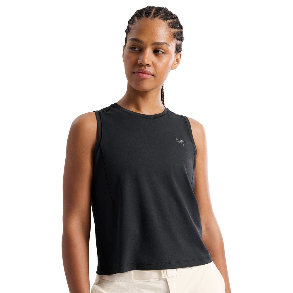 Arc'teryx Sunna Tank Women's Black 10252-002291 shirts en tops online bestellen bij Kathmandu Outdoor & Travel