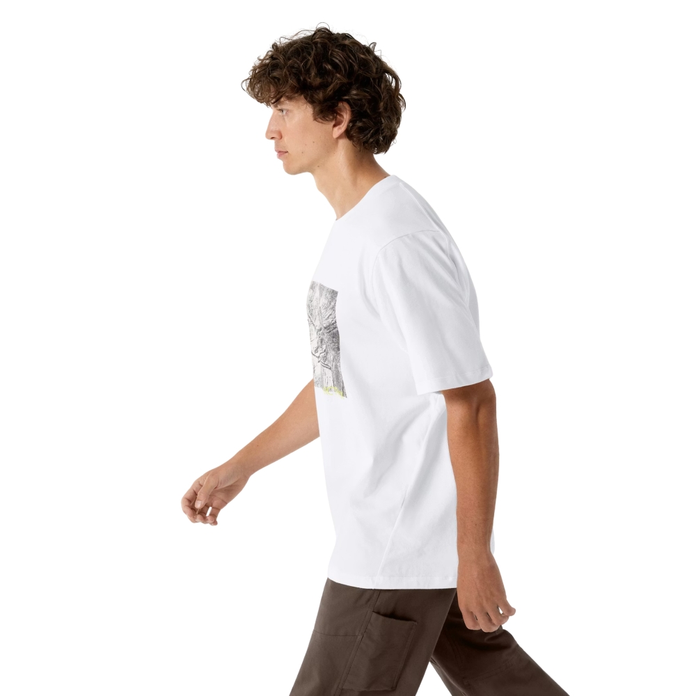 Arc'teryx Kragg Cotton Lithographica SS Habitat 9926-019001 shirts en tops online bestellen bij Kathmandu Outdoor & Travel