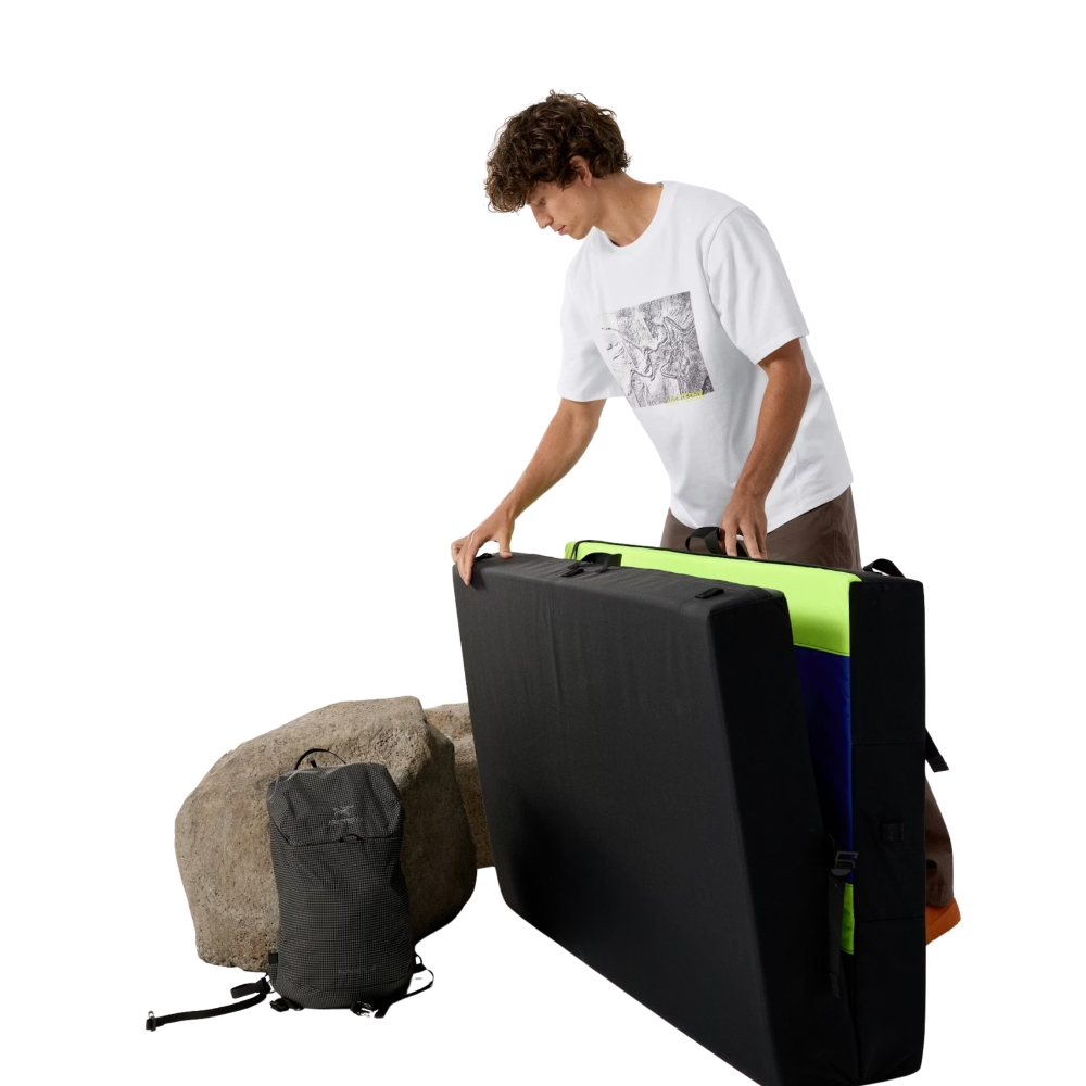 Arc'teryx Kragg Cotton Lithographica SS Habitat 9926-019001 shirts en tops online bestellen bij Kathmandu Outdoor & Travel