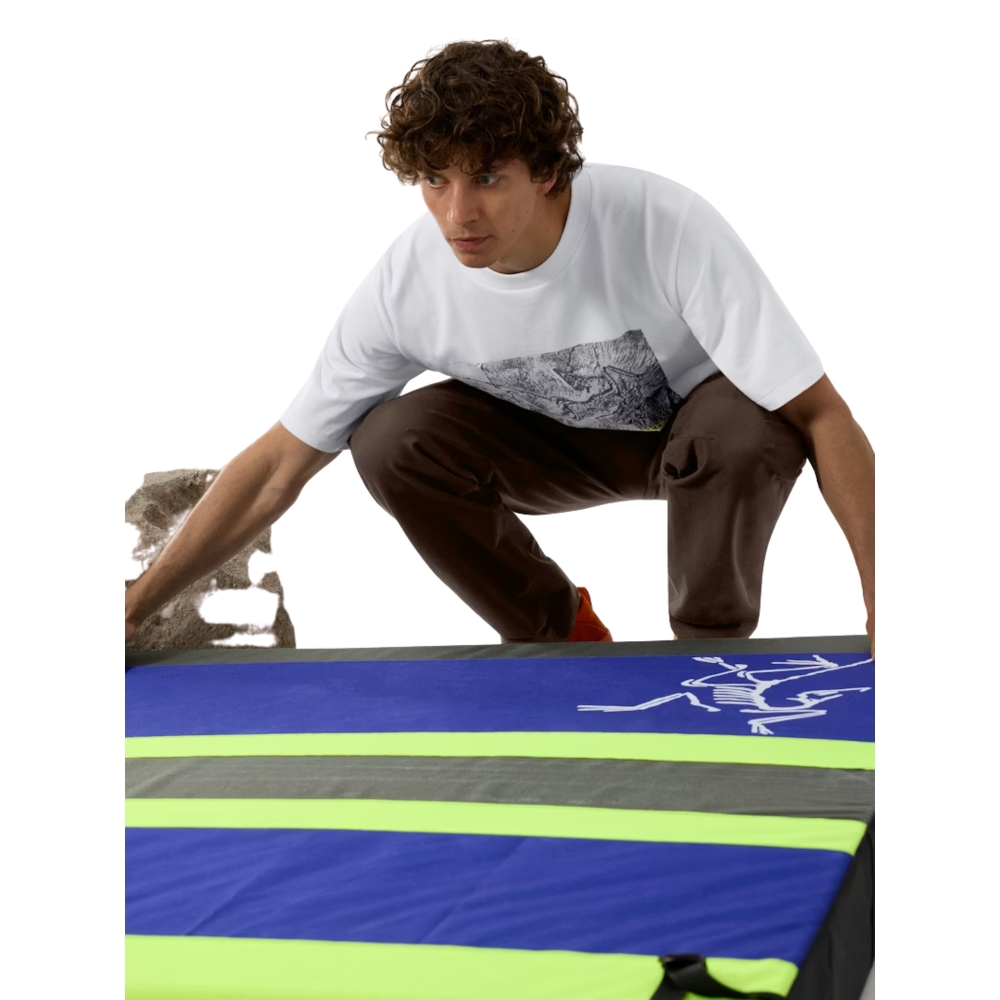 Arc'teryx Kragg Cotton Lithographica SS Habitat 9926-019001 shirts en tops online bestellen bij Kathmandu Outdoor & Travel