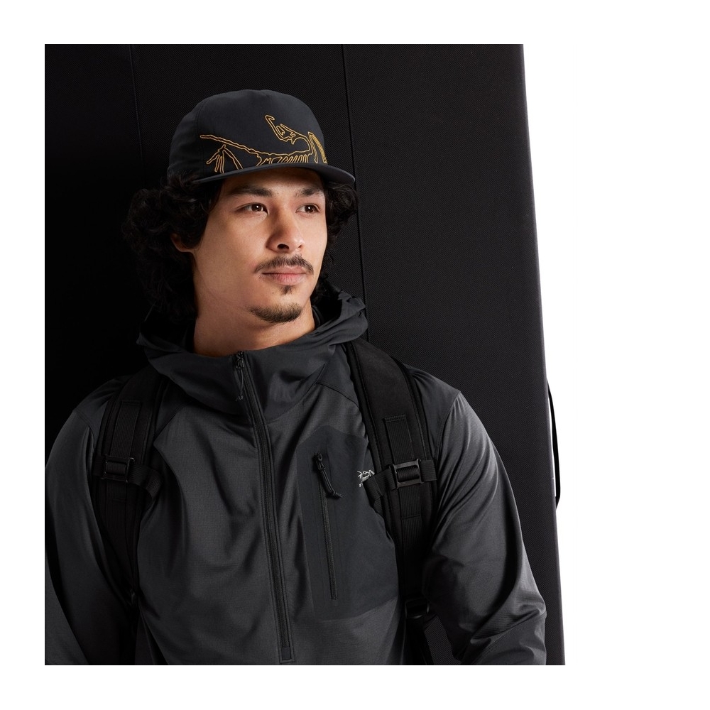 Arc'teryx Silex Cap 24K Black 10185-001929 kleding accessoires online bestellen bij Kathmandu Outdoor & Travel